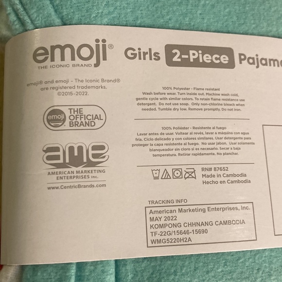 Emoji pajama set - Picture 5 of 6